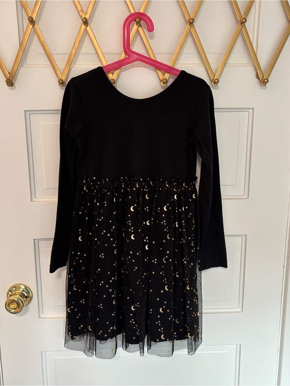 Hanna Andersson Girls Halloween Tulle Dress size 6-7